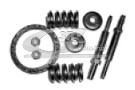 72203 К-кт крепление глушителя Citroen Berlingo/Fiat Scudo/Peugeot Expert 1.9D 98- 3RG подбор по vin на Brocar