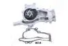 350WW14 Водяна помпа Opel Astra J 1.4 09-, Corsa D 1.2-1.4 10-, Meriva B 1.4 10- ASHIKA підбір по vin на Brocar