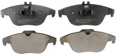 B110953 Тормозные колодки задние (17.9mm) MB W204 2008- DENCKERMANN подбор по vin на Brocar
