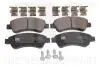 223741 Гальмівні колодки перед. Citroen Berlingo 01-/Peugeot Partner/206/307 00- NK підбір по vin на Brocar