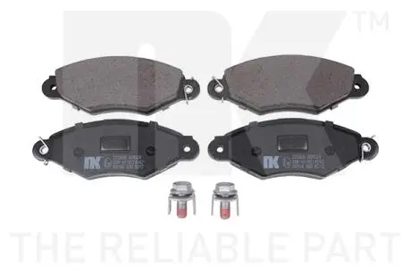 223938 Тормозные колодки передние (17.3mm) Citroen Xsara 1.4i 97-(Bendix)Renault Kangoo NK підбір по vin на Brocar
