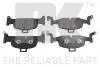2247122 Тормозные колодки дисковые перед. Audi A4, A4 Allroad, A5 1.4-3.0D 05.15- NK підбір по vin на Brocar