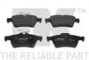 Тормозные колодки дисковые зад. Opel Vectra C 01-/Renault Laguna II 02- 222562