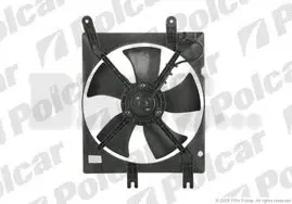 250523W3 Вентилятор радиатора Chevrolet Lacetti, Daewoo Nubira 1.4-2.0D 05.03- POLCAR подбор по vin на Brocar