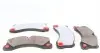245539601 Колодки гальмівні (передні) Porsche Cayenne 07-/VW Touareg 02- (Brembo) (з низьким продукуванням пилу) ZIMMERMANN підбір по vin на Brocar