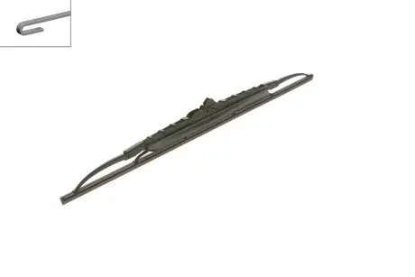 3397011352 Склоочисник каркасний передній із спойлером (1шт) 530US Twin 530мм BOSCH підбір по vin на Brocar