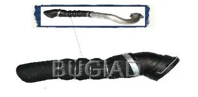 84611 Патрубок системи турбонадува Bmw 5 (E60), 5 (E61) 2.0D 02.05-05.10 BUGIAD підбір по vin на Brocar