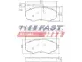 FT29107 Гальмівні колодки дискові перед. Fiat Ducato 02-/Peugeot Boxer 02- FAST підбір по vin на Brocar