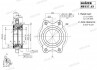 SH15743K К-кт підшипника ступиці ABS+ (+монтажний к-кт) Audi A4 2.0 TDI 07- SHAFER підбір по vin на Brocar