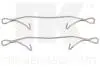 Рем-кт тормозных колодок перед. Opel Omega B,Vectra A 2.0 ATE 89 7936180