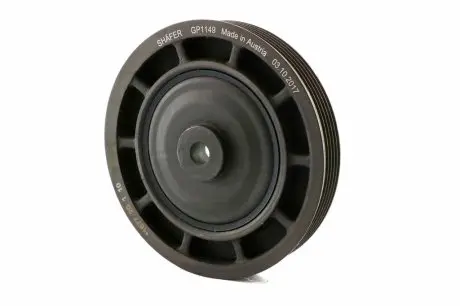 GP1149 Шкив коленвала Renault Kangoo, Megane, Scenic, Trafis 1.9Dci (F9Q) SHAFER підбір по vin на Brocar