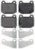 Тормозные колодки зад. Nissan 350 Z (Z33) 05-/Infiniti G35 (V35) 37452
