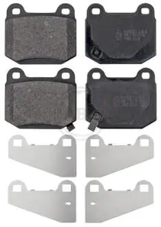 37452 Тормозные колодки зад. Nissan 350 Z (Z33) 05-/Infiniti G35 (V35) A.B.S. подбор по vin на Brocar