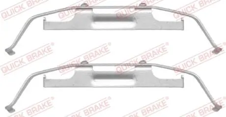 1091642 Рем/к-кт гальмівних колодок перед. BMW X5 (E53) 00-/5 (E39) -00 QUICK BRAKE підбір по vin на Brocar