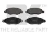 Тормозные колодки дисковые перед. Ford Transit 2.0D 08.00-05.06 222558