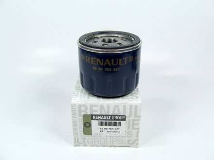 8200768927 Фільтр масляний Renault Trafic 1.9DCI/Kangoo 1.5dCi/1.9D (h=64mm) (високий) RENAULT підбір по vin на Brocar