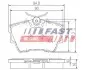 Тормозные колодки дисковые зад. Renault Trafic/Opel Vivaro 06- FT29513