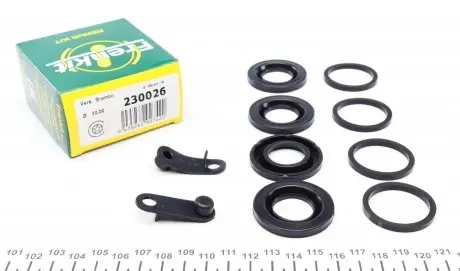 230026 Ремкомплект супорта (заднього) Audi Q7/VW Touareg 02-10 (d=30mm) (Brembo) FRENKIT підбір по vin на Brocar