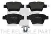 221954 Колодки тормозные зад. Citroen C4 1.4/2.0 16V 1.6/2.0 HDI 04- NK підбір по vin на Brocar