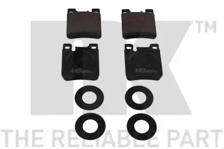 223323 Тормозные колодки задние (15.5mm) MB W210 280/320/420; W140 280-600 (ATE) NK подбор по vin на Brocar