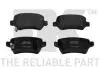 Тормозные колодки задние (25,2mm) Opel Astra,Corsa/Meriva 1.6-1.7DTI  03- 223625