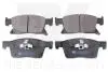 Тормозные колодки дисковые перед. OPEL ASTRA K 1.0-1.6D 06.15- 223657