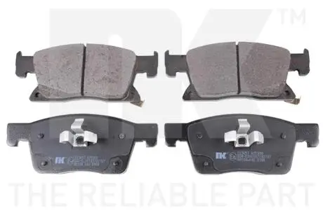 223657 Тормозные колодки дисковые перед. OPEL ASTRA K 1.0-1.6D 06.15- NK підбір по vin на Brocar