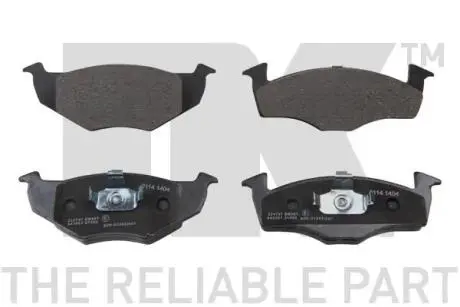 224737 К-кт перед. гальм. колодка Seat/VW Arosa,Fabia,Lupo,Polo 95- NK підбір по vin на Brocar