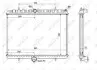 Радиатор охлаждения Fiat Scudo/Peugeot Expert 1.6-2.0 D 07- 53861