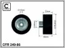 76x10x31 Ролик натяжний Ford Transit 2.4TDCI/3.2TDCI 07.06- 249-86