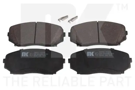 223256 Колодки гальмівні передні Mazda CX-7/CX-9 2.2D/2.3D/3.7 07- NK підбір по vin на Brocar