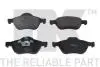 Колодки тормозов.перед. Renault Megane II (все модели) диск 15" 223948