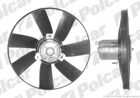 953823U1 Вентилятор без кожуха POLCAR подбор по vin на Brocar