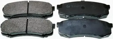 B111216 Тормозные колодки дисковые зад. Toyota Land Cruiser 3.0 03- DENCKERMANN подбор по vin на Brocar