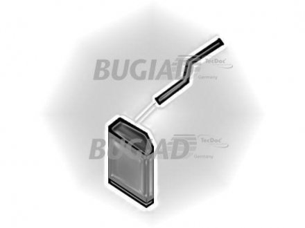 88500 Патрубок системы турбонадува Peugeot 406 2.0D 06.98-10.04 BUGIAD підбір по vin на Brocar