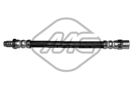 96175 Гальмівний шланг зад. Audi 80/VW Golf/Passat/Vento/T-4/LT METALCAUCHO підбір по vin на Brocar