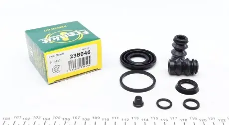 238046 Ремкомплект суппорта (заднего) Renault Kangoo 01- (d=38mm) (Bosch)(замена на 238038) FRENKIT підбір по vin на Brocar