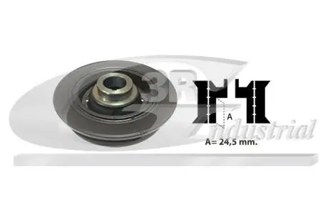 10402 Шкив коленвала Opel Astra G/Zafira A/Vectra B/ 2.2DTI 3RG подбор по vin на Brocar