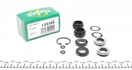 122103 Ремкомплект циліндра гальмівного (головного) Ford Sierra -88 (d=22,2mm) Bdx FRENKIT підбір по vin на Brocar
