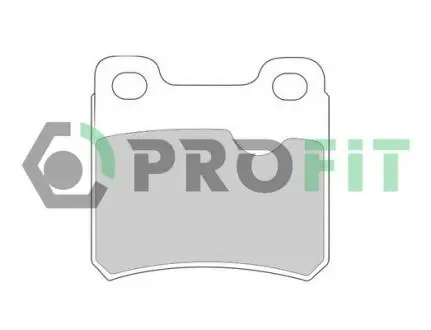 50000586 Колодки тормозные задние Opel Astra/Calibra/Vectra -96 PROFIT подбор по vin на Brocar