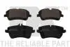 Тормозные колодки передние (19.8mm) MB W203 200/220/220D/3.2  01- (ATE) 223345