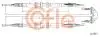 Трос ручніка Opel Astra / Zafira (барабани) зад. 98- 11.5857