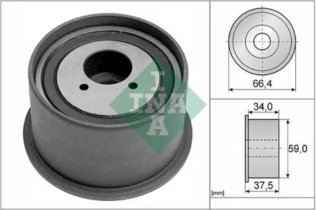 532036620 Ролик направляючий пасу ГРМ Audi A4/A6/A8 3.0 01- INA підбір по vin на Brocar
