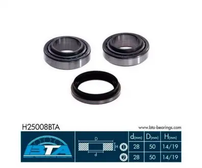 H25008BTA Подшипник(роликовый конический(к-т)) BTA подбор по vin на Brocar