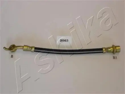 69022063 Шланг тормозной зад. Toyoa Corolla 1.4-1.8 02-07 ASHIKA підбір по vin на Brocar