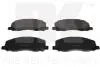 223642 Тормозные колодки передние (17.3mm) Opel INSIGNIA 08- NK підбір по vin на Brocar