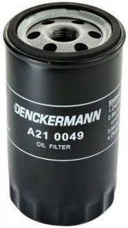 A210049 Фильтр масляный Audi 80 1.9 TDi (МОТ. 90HP) 8/91- DENCKERMANN підбір по vin на Brocar