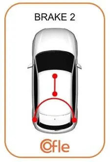 15103E Трос ручного тормоза Seat Ibiza,Malaga,Ronda -&gt;93 COFLE підбір по vin на Brocar