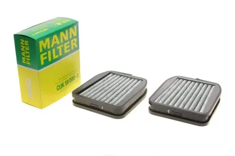 CUK180002 Фільтр салону MB E-class (W211) 02-09 (вугільний) (к-кт 2шт.) MANN підбір по vin на Brocar