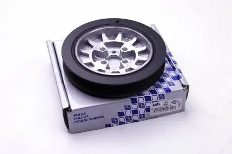 04495 Шків коленвала VW Polo 1.9SDi/1.9D 94-/Caddy 96- METALCAUCHO підбір по vin на Brocar